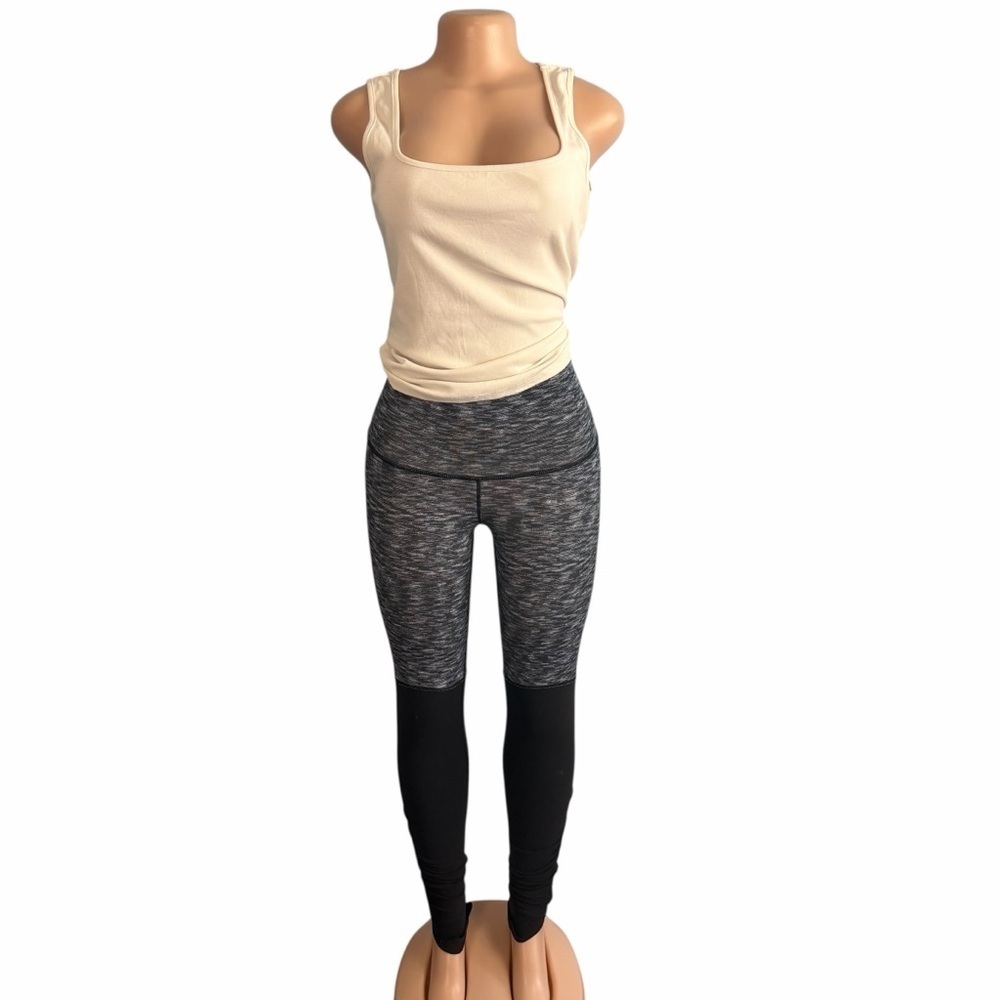 3/$30 ☀️ Lululemon Wunder Under Pant *Stirrup Dramatic Static White Black - Picture 2 of 9